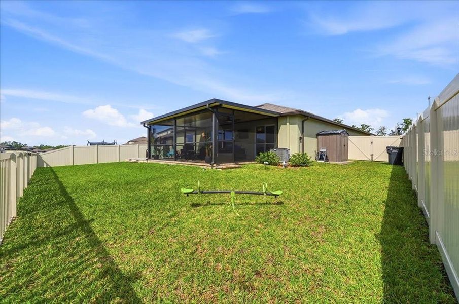 Exterior details and patio area of a home in , Lakeland (Image 21).