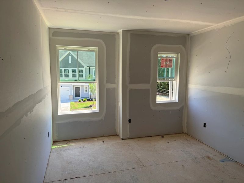 In-progress construction of a new home in Towns at The Point, Rolesville, NC (Image 12).