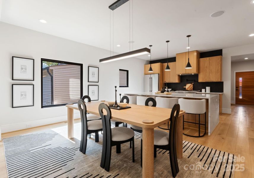 Furnished interior view inside a new home in , Charlotte (Image 35).