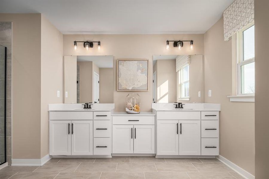 Representative furnished interior of a home built from the Saint Lawrence by Ryan Homes in Muirwood, Murfreesboro (Image 21).