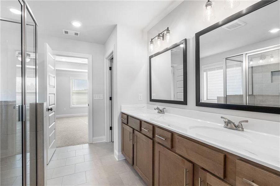 Furnished interior view inside a new home in Ridge Pointe, Athens (Image 9). Furnished interior view inside a new home in Ridge Pointe, Athens (Image 9).