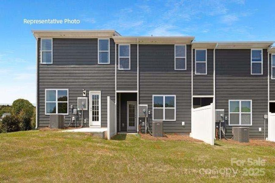 Exterior details and patio area of a home in Fergus Crossing, York (Image 3). Exterior details and patio area of a home in Fergus Crossing, York (Image 3).