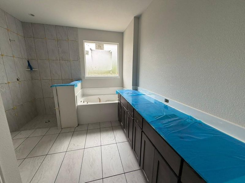 In-progress construction of a new home in Waterford Park, Weatherford, TX (Image 9).