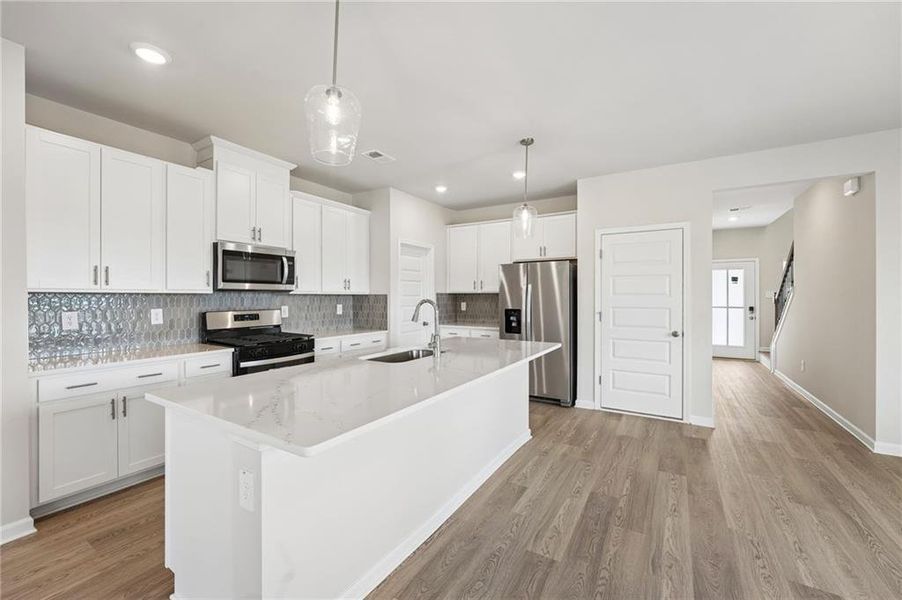 Furnished interior view inside a new home in Hemingway - Reserve Series, Cumming (Image 10).