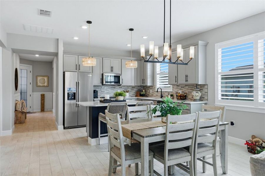 Furnished interior view inside a new home in , Parrish (Image 7).