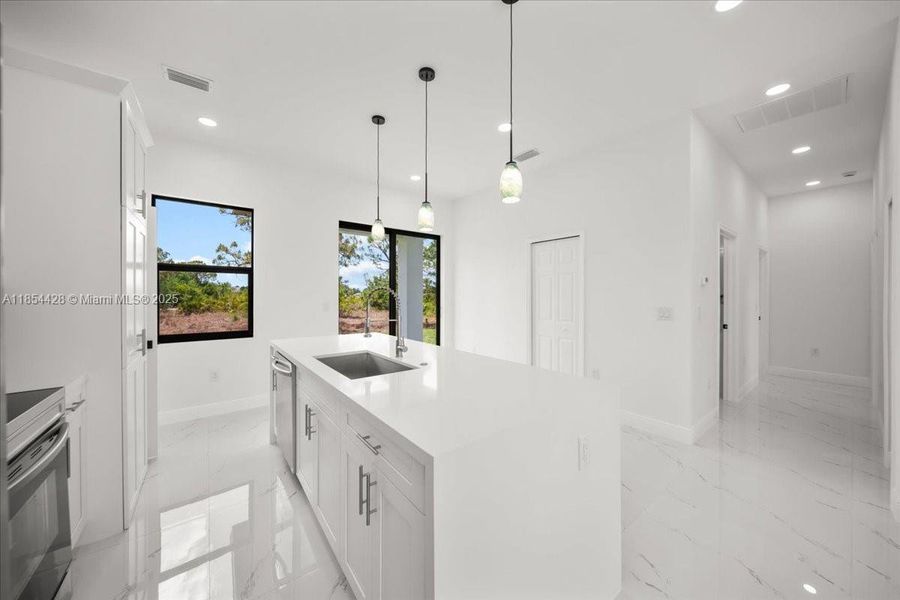 Furnished interior view inside a new home in , Lehigh Acres (Image 7). Furnished interior view inside a new home in , Lehigh Acres (Image 7).