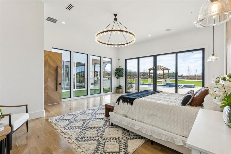 Furnished interior view inside a new home in , Bartonville (Image 15).