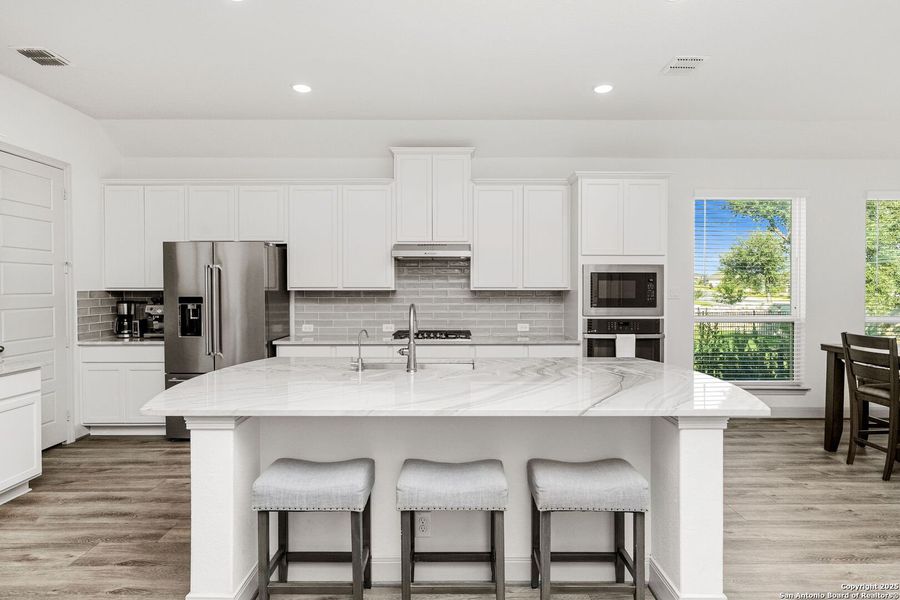 Furnished interior view inside a new home in Esperanza – New Phase Now Selling, Boerne (Image 24). Furnished interior view inside a new home in Esperanza – New Phase Now Selling, Boerne (Image 24).