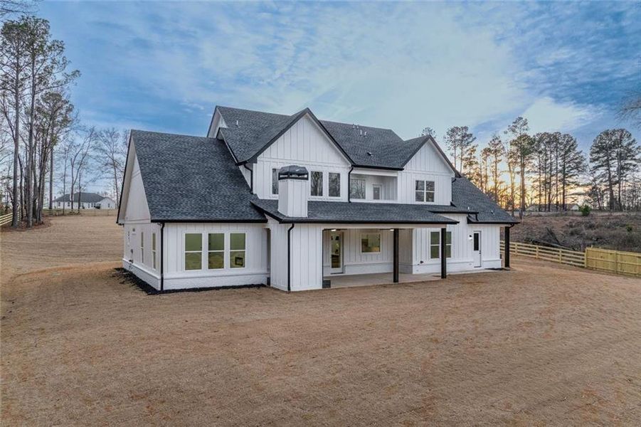 Exterior details and patio area of a home in , Bethlehem (Image 35).