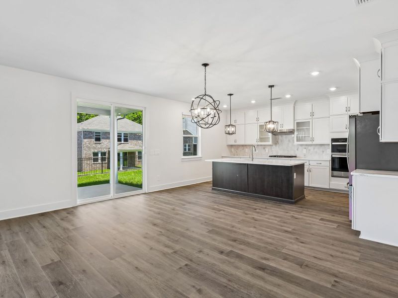 Spacious, unfurnished interior of a new home in Station Hill - Estate Series, Franklin (Image 15). Spacious, unfurnished interior of a new home in Station Hill - Estate Series, Franklin (Image 15).