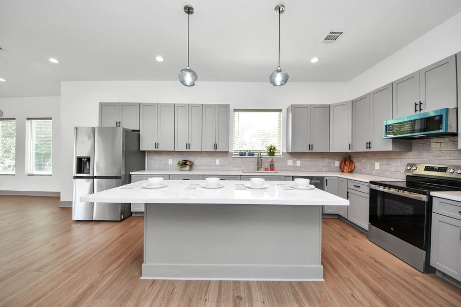 Furnished interior view inside a new home in , Houston (Image 19).