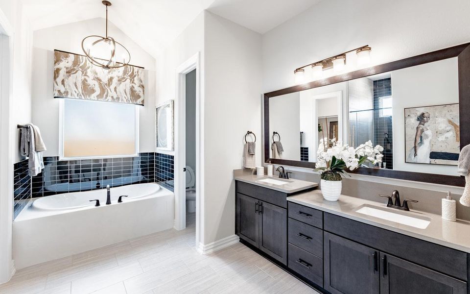 Furnished interior view inside a new home in High Park Hill, Arrington (Image 23).