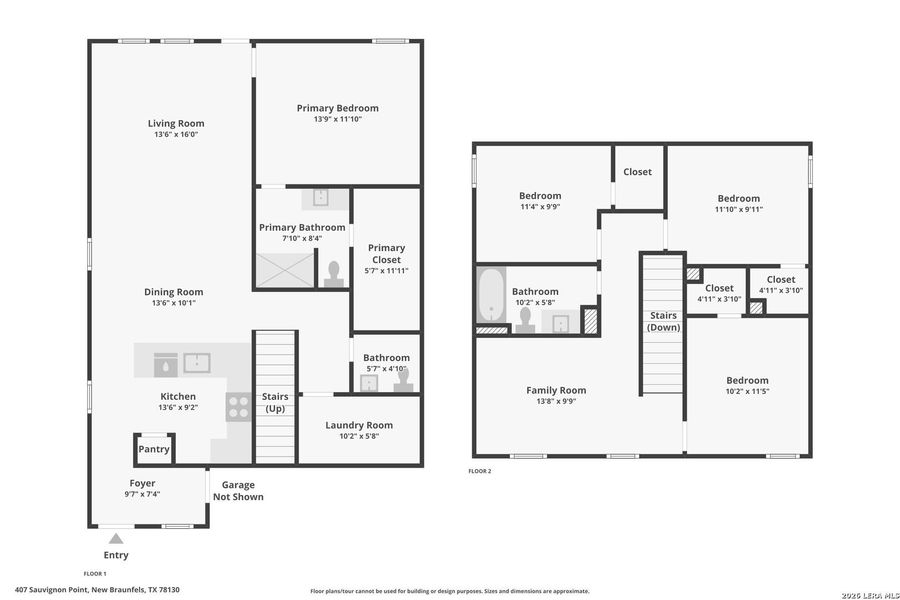 2D floor plan layout of this home in Guadalupe Ridge, New Braunfels, TX (Image 4). 2D floor plan layout of this home in Guadalupe Ridge, New Braunfels, TX (Image 4).