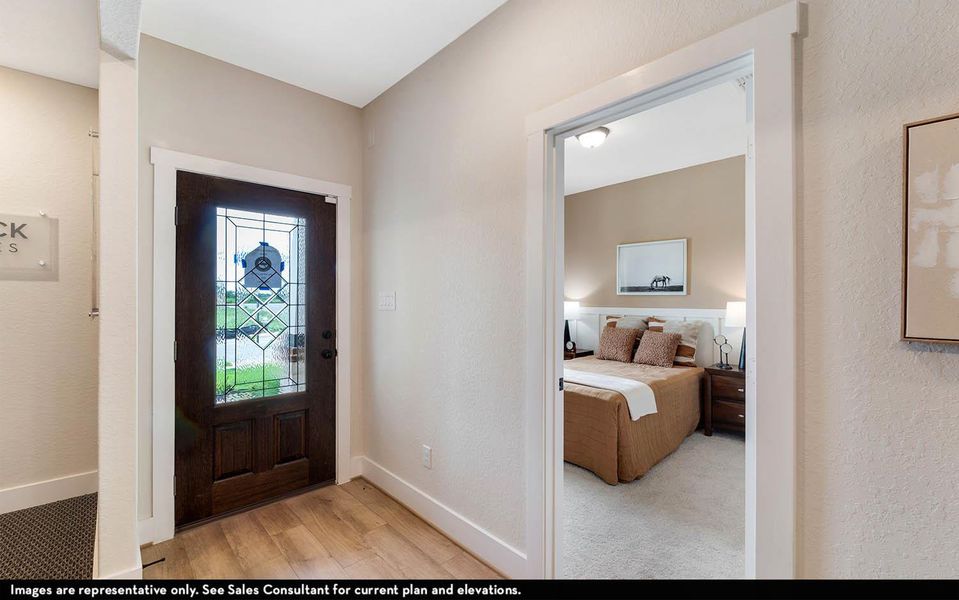 Furnished interior view inside a new home in Hunters Glen, Jarrell (Image 12).