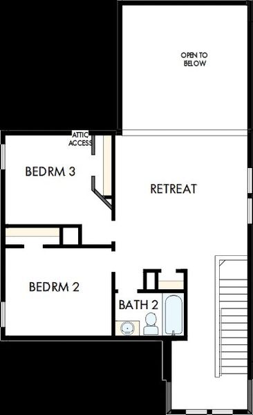 2D floor plan layout of this home in Mayfair - Select Garden Series, New Braunfels, TX (Image 3). 2D floor plan layout of this home in Mayfair - Select Garden Series, New Braunfels, TX (Image 3).