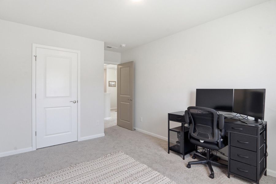 Furnished interior view inside a new home in Founders Corner, Lincolnville (Image 34).