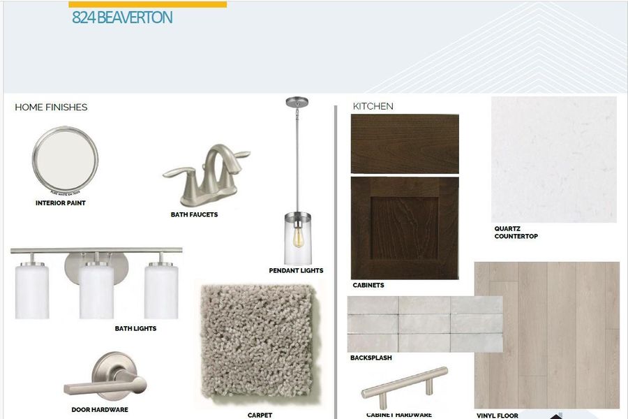 Sample of building materials used in homes in Cedar Brook, Leander (Image 11). Sample of building materials used in homes in Cedar Brook, Leander (Image 11).