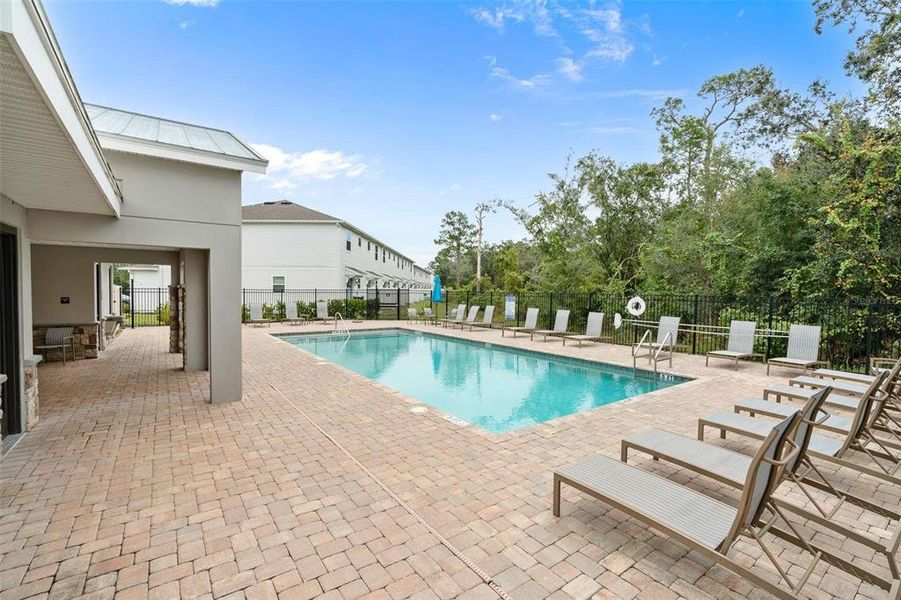 Exterior details and patio area of a home in Lake Wilson Reserve, Kissimmee (Image 2). Exterior details and patio area of a home in Lake Wilson Reserve, Kissimmee (Image 2).