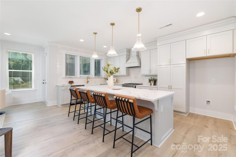 Furnished interior view inside a new home in , Charlotte (Image 8).