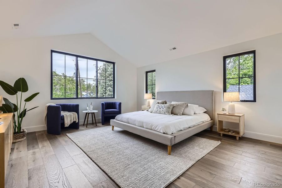 Furnished interior view inside a new home in , Wheat Ridge (Image 6).
