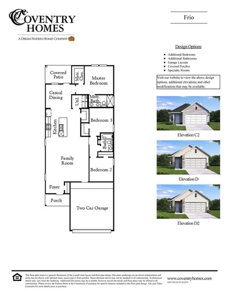 2D floor plan layout of this home in Sundance Cove, Crosby, TX (Image 2). 2D floor plan layout of this home in Sundance Cove, Crosby, TX (Image 2).