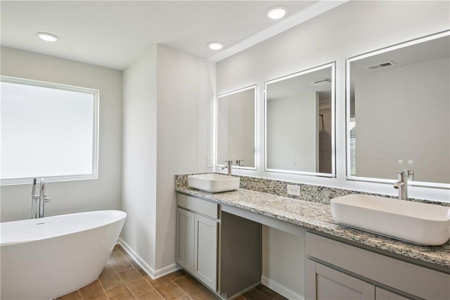 Furnished interior view inside a new home in River Walk Farm, Covington (Image 6).