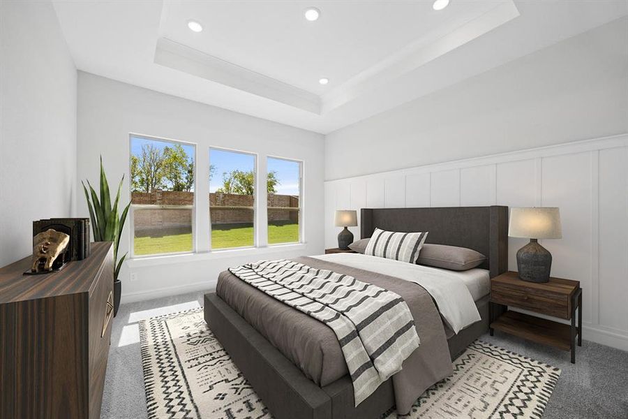 Furnished interior view inside a new home in Lincoln Pointe, Van Alstyne (Image 7). Furnished interior view inside a new home in Lincoln Pointe, Van Alstyne (Image 7).