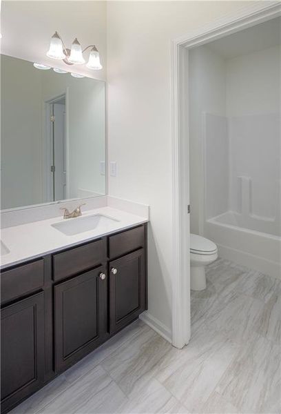 Furnished interior view inside a new home in , Flowery Branch (Image 3).
