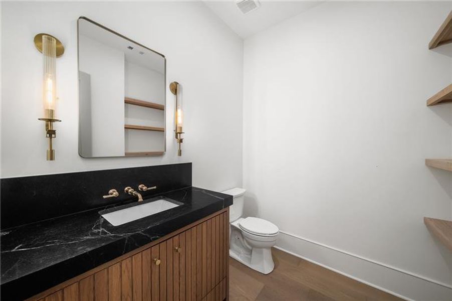 Furnished interior view inside a new home in , Roswell (Image 39).
