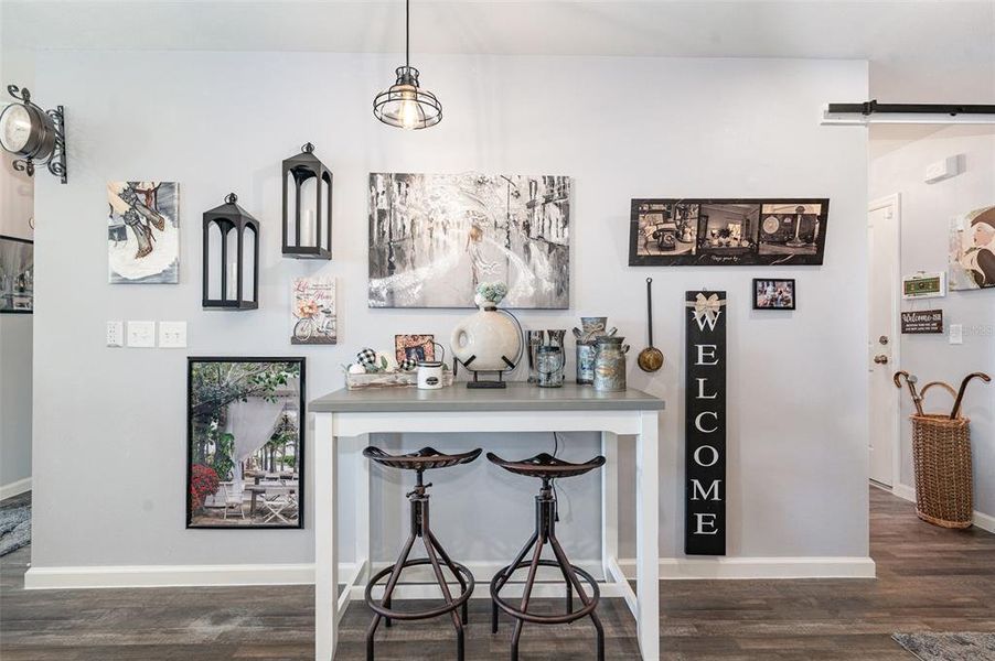 Furnished interior view inside a new home in , Lake City (Image 18).