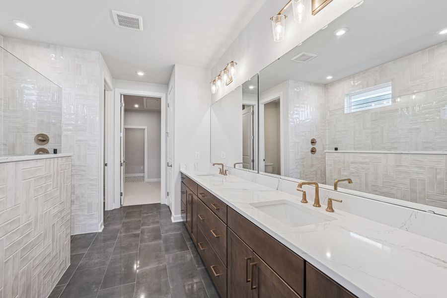 Furnished interior view inside a new home in Altis At Serenity | A 55+ Community, Fuquay Varina (Image 6).