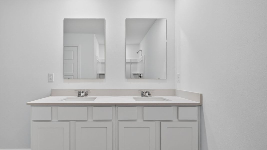 Representative furnished interior of a home built from the Aria+ by D.R. Horton in The Arbors, Jacksonville (Image 8).