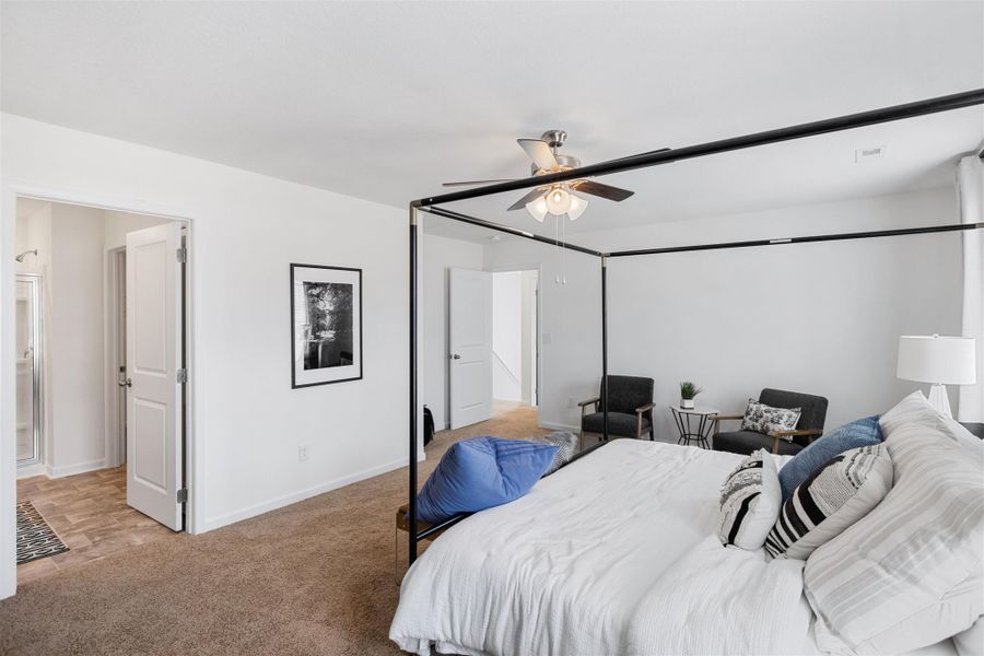 Representative furnished interior of a home built from the Belhaven by D.R. Horton in The Ridge at Neals Landing, Knoxville (Image 13).
