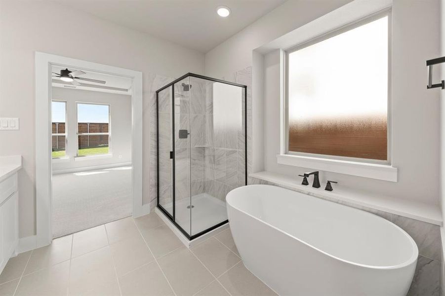 Furnished interior view inside a new home in Solterra, Mesquite (Image 11).