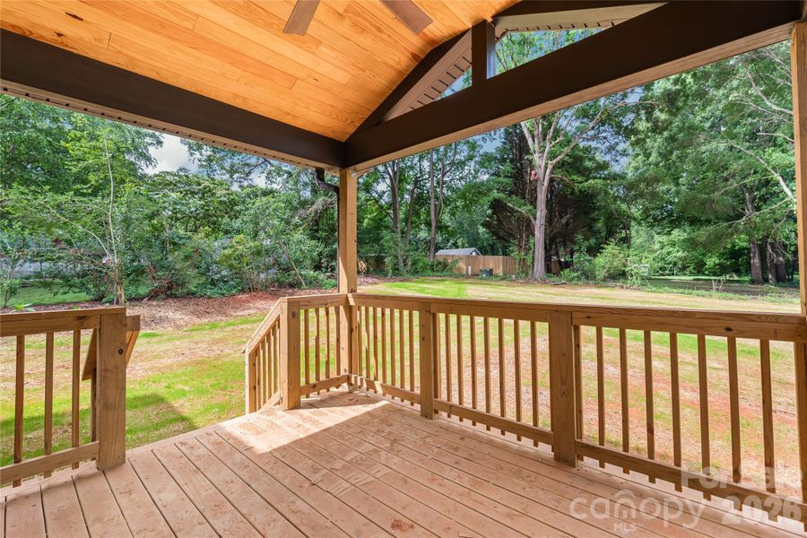 Exterior details and patio area of a home in , Indian Trail (Image 23).