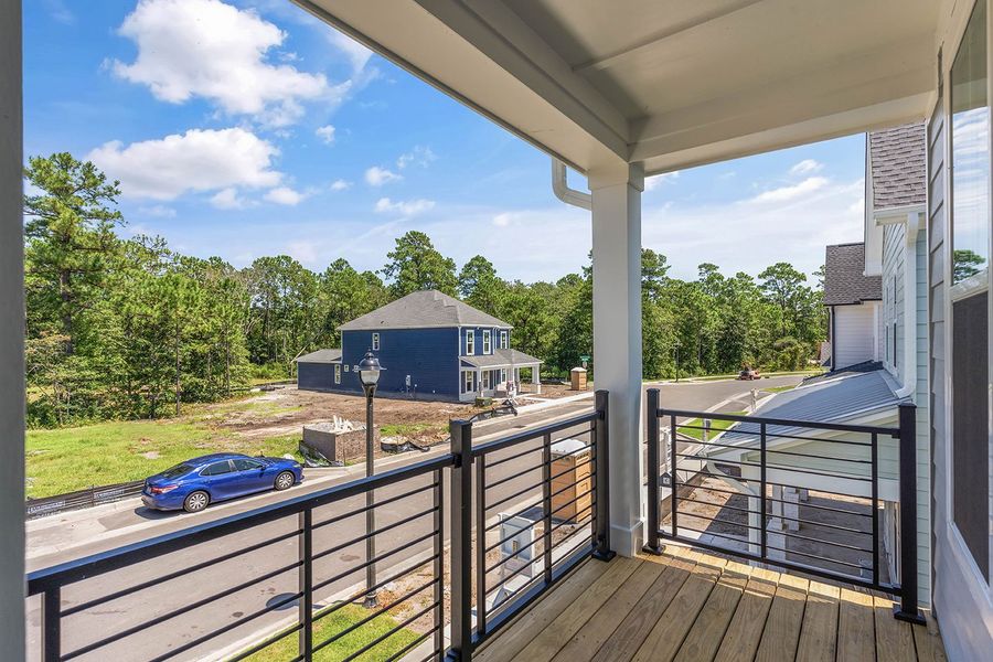 Representative exterior details of a home built from the The Wisteria by RobuckHomes in East & Mason, Wilmington (Image 35).