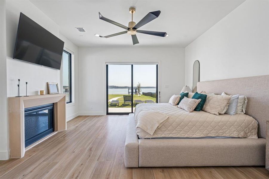 Furnished interior view inside a new home in , Pelican Bay (Image 12).