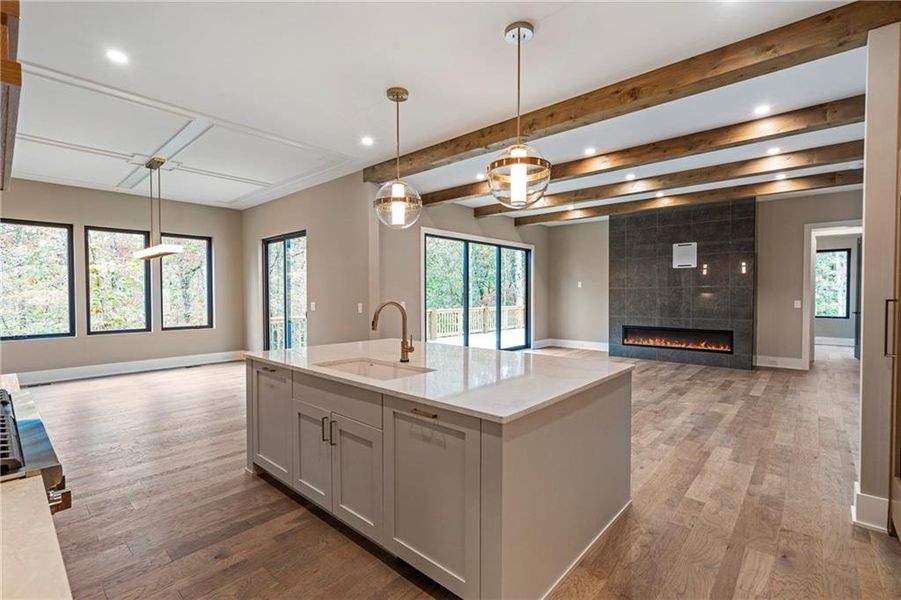 Furnished interior view inside a new home in Aster, Roswell (Image 4). Furnished interior view inside a new home in Aster, Roswell (Image 4).