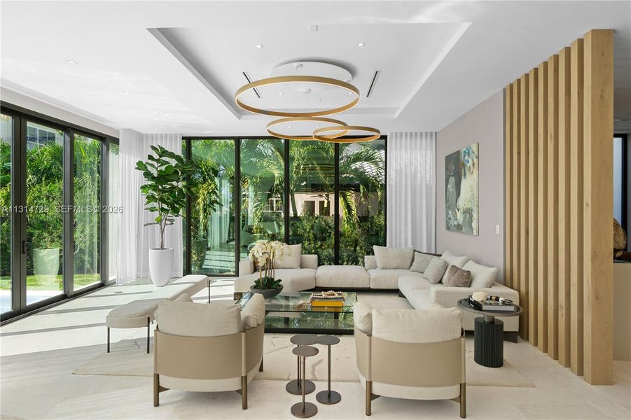 Furnished interior view inside a new home in , North Miami Beach (Image 13).