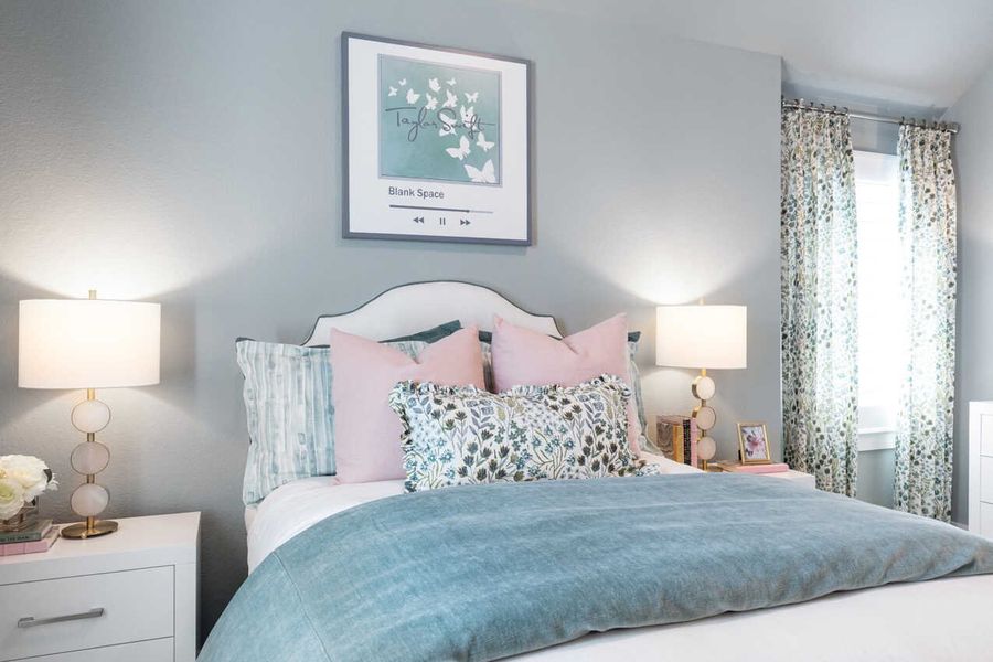 Representative Secondary Bedroom - some options shown