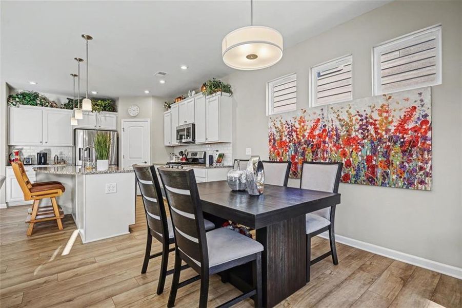 Furnished interior view inside a new home in Laurel Farms, Dallas (Image 9).