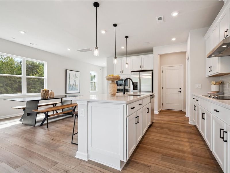 Representative furnished interior of a home built from the Stuart by Tri Pointe Homes in Millstone, Cramerton (Image 7). Representative furnished interior of a home built from the Stuart by Tri Pointe Homes in Millstone, Cramerton (Image 7).