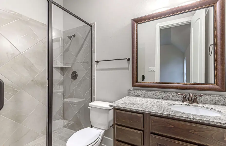 Representative furnished interior of a home built from the 3616 by Ravenna Homes in Artavia 70′, Conroe (Image 18).