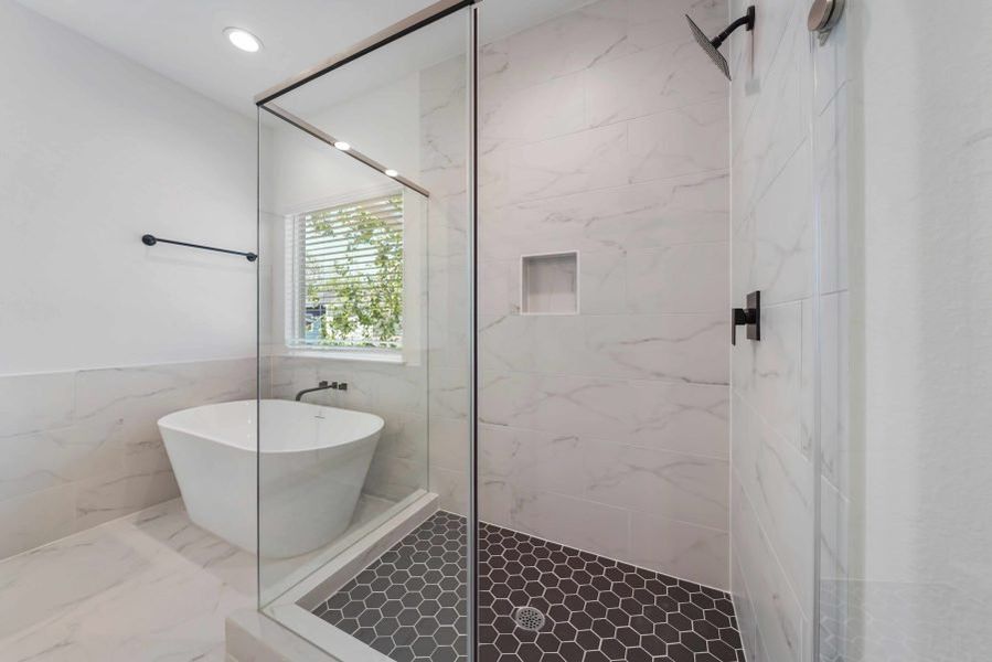 Representative furnished interior of a home built from the Warwick by Sandcastle Homes in Sunset Heights, Houston (Image 16). Representative furnished interior of a home built from the Warwick by Sandcastle Homes in Sunset Heights, Houston (Image 16).