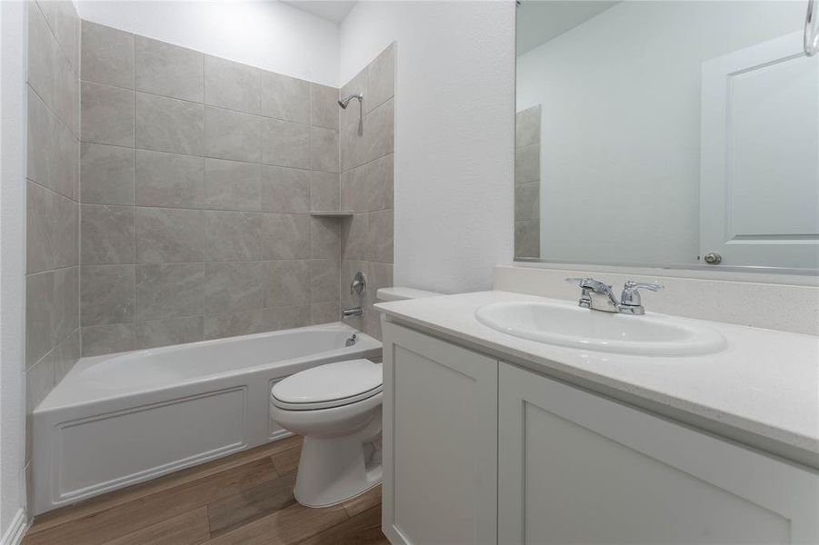 Furnished interior view inside a new home in , McKinney (Image 14).