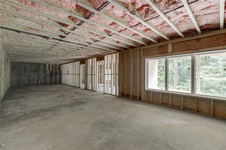 In-progress construction of a new home in , Buford, GA (Image 18).