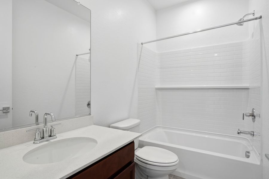 Furnished interior view inside a new home in Montana Vista - Highland, Buckeye (Image 18).