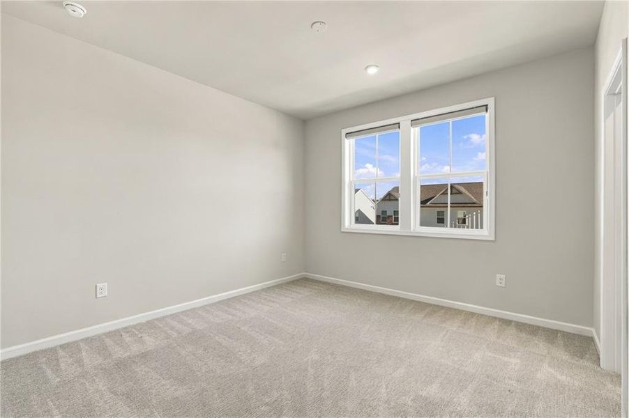 Spacious, unfurnished interior of a new home in The Paddocks at Doc Hughes, Buford (Image 42). Spacious, unfurnished interior of a new home in The Paddocks at Doc Hughes, Buford (Image 42).