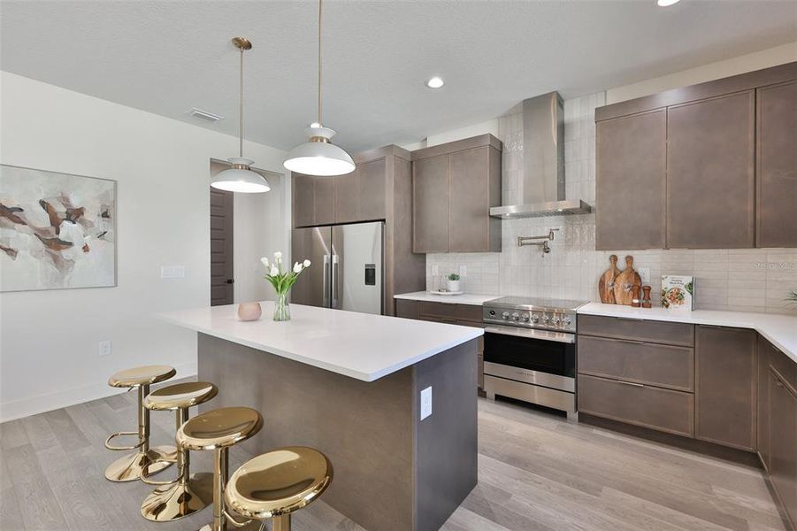 Furnished interior view inside a new home in , Tampa (Image 39).
