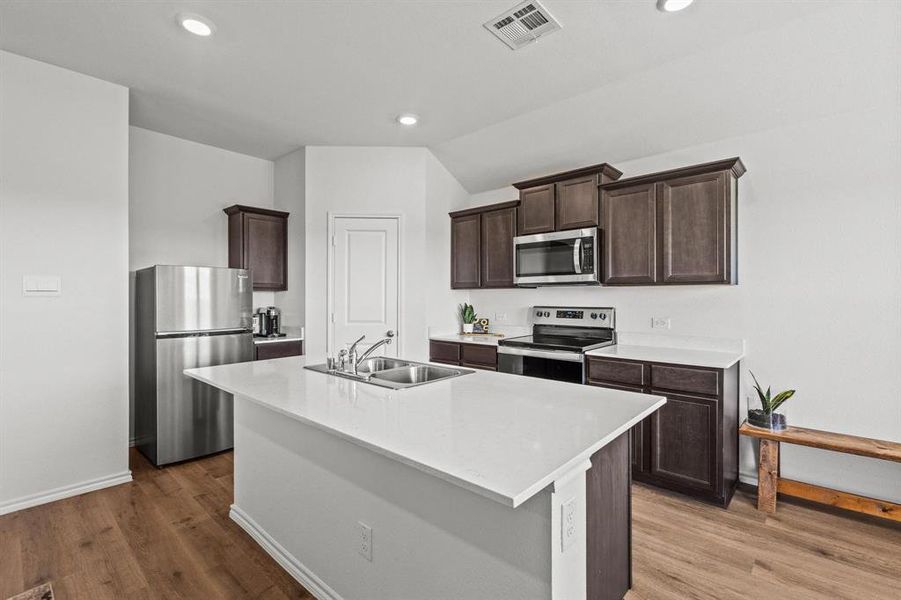 Furnished interior view inside a new home in , Princeton (Image 6). Furnished interior view inside a new home in , Princeton (Image 6).